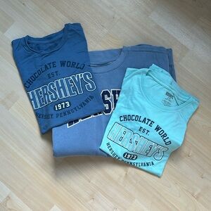 Hershey Tees and Sweatshirt